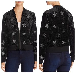 Sanctuary Stargazer Velvet Bomber Jacket